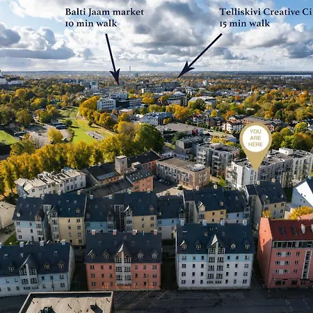 Kalaranna Gem Near Beach, Port & Old Town Tallinn